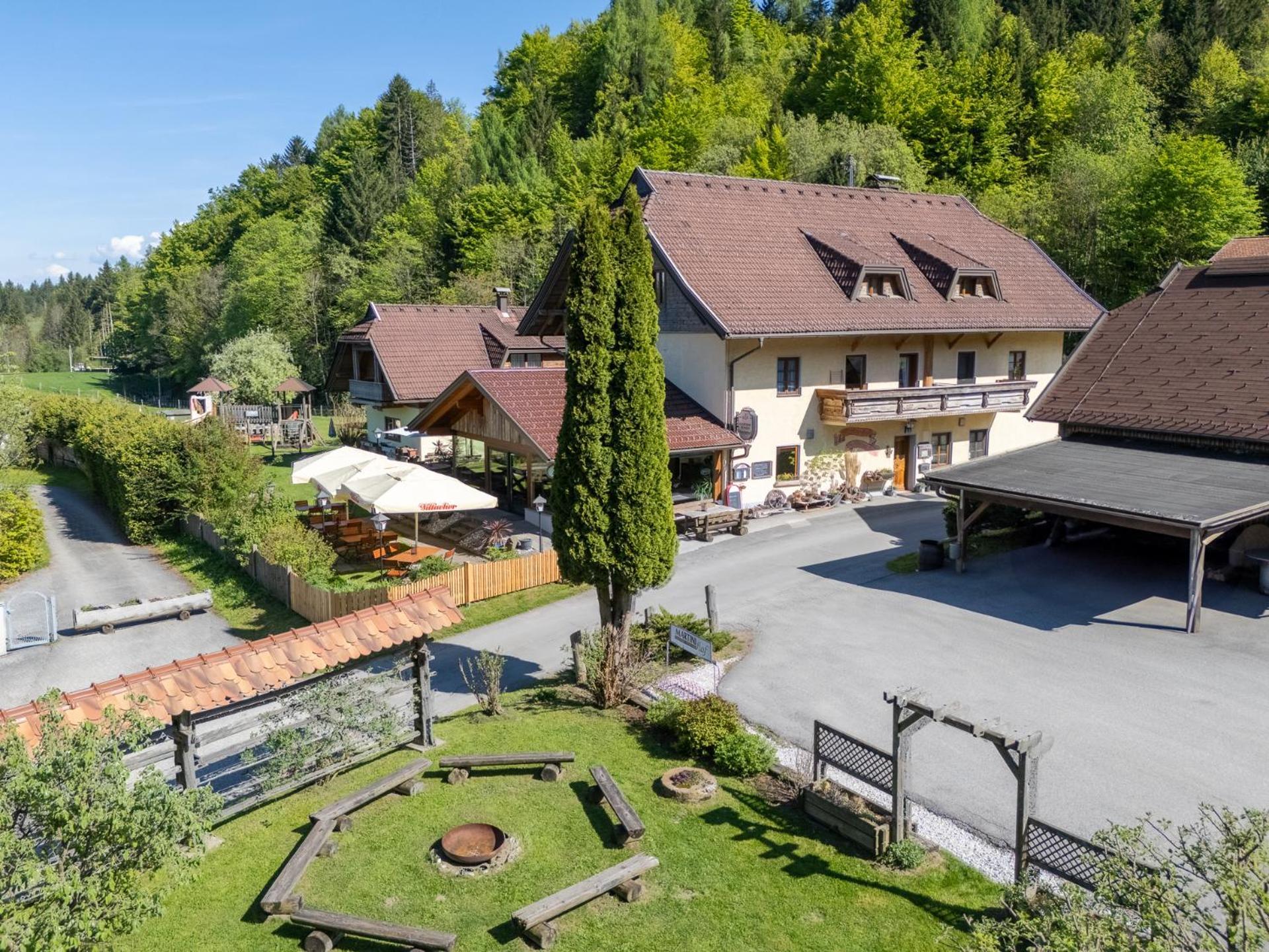Gasthof Martinihof Latschach ober dem Faakersee Exteriör bild